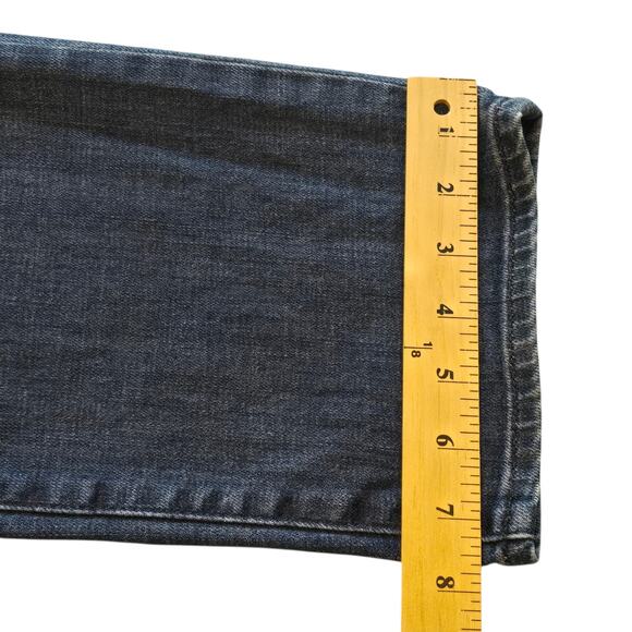 Talbots Flawless Five Pocket Jeans Womens Size 8 Blue Denim Curvy Straight - Picture 12 of 12